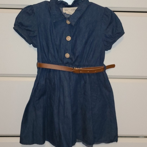 4t denim dress